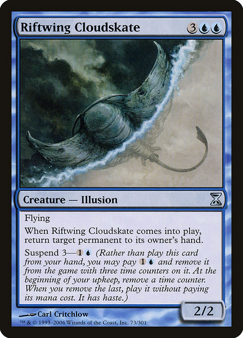 Riftwing Cloudskate - Time Spiral Uncommon Card