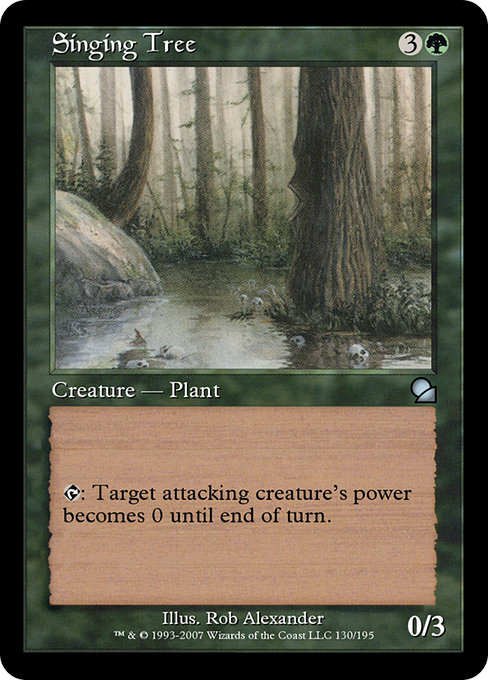 Singing Tree - Masters Edition Uncommon Card