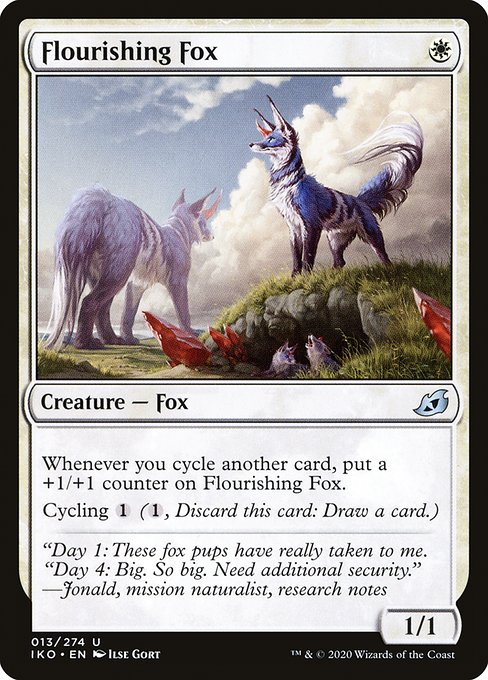 Flourishing Fox - Ikoria: Lair of Behemoths Uncommon Card