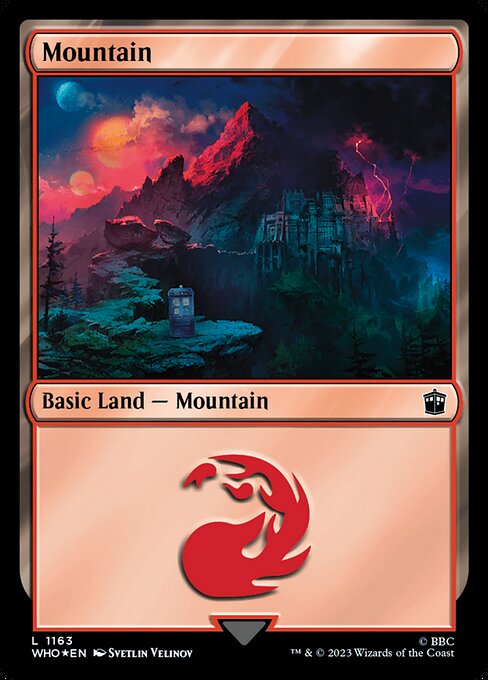 Mountain - Doctor Who Common Card