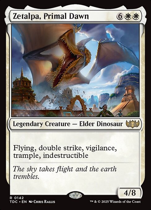 Zetalpa, Primal Dawn - Tarkir: Dragonstorm Commander Rare Card