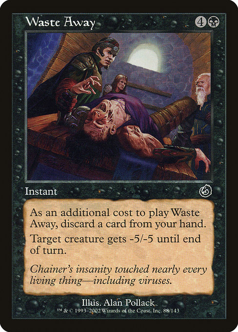 Waste Away - Torment Common Card