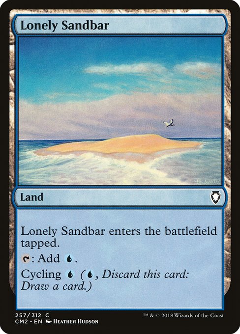 Lonely Sandbar - Commander Anthology Volume II Common Card