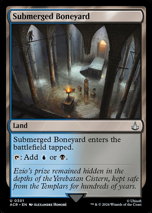 Submerged Boneyard - Assassin's Creed Uncommon Card
