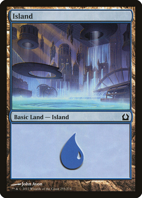 Island - Return to Ravnica Common Card