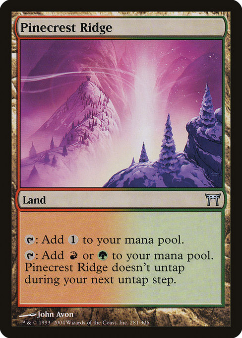 Pinecrest Ridge - Champions of Kamigawa Uncommon Card