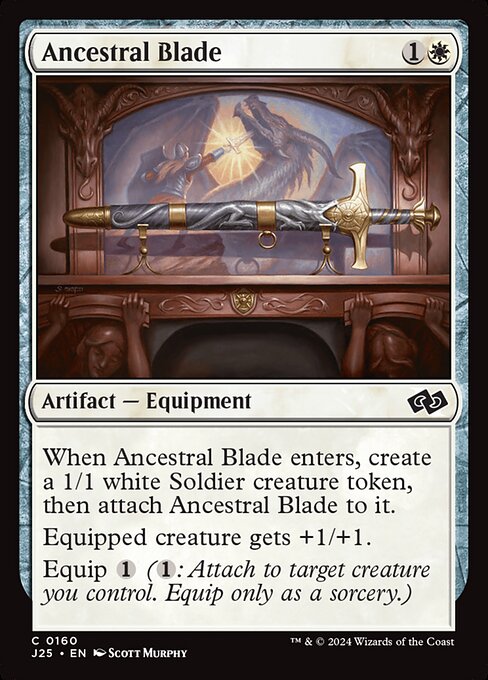 Ancestral Blade - Foundations Jumpstart Common Card