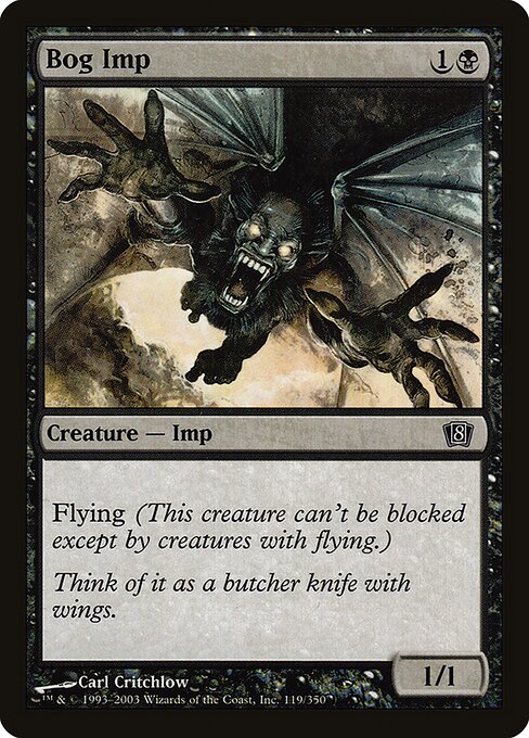 Bog Imp - Eighth Edition Common Card