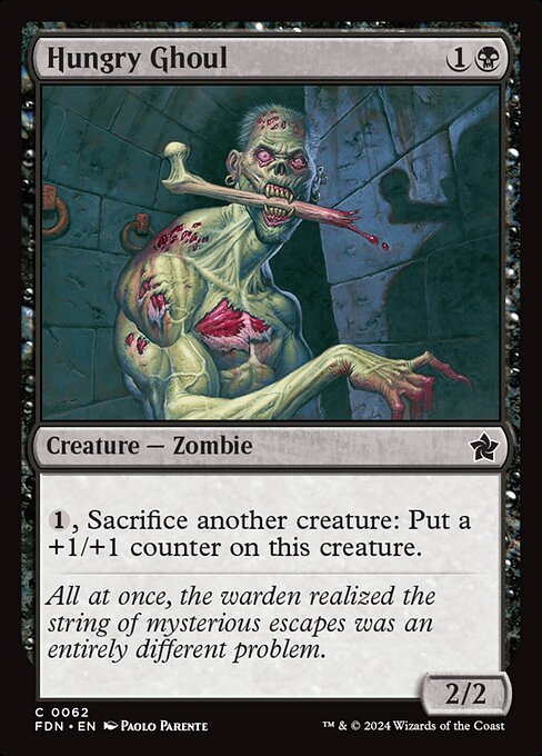 Hungry Ghoul - Foundations Common Card
