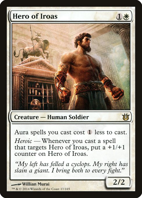 Hero of Iroas - Born of the Gods Rare Card