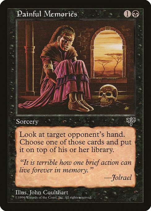 Painful Memories - Mirage Uncommon Card