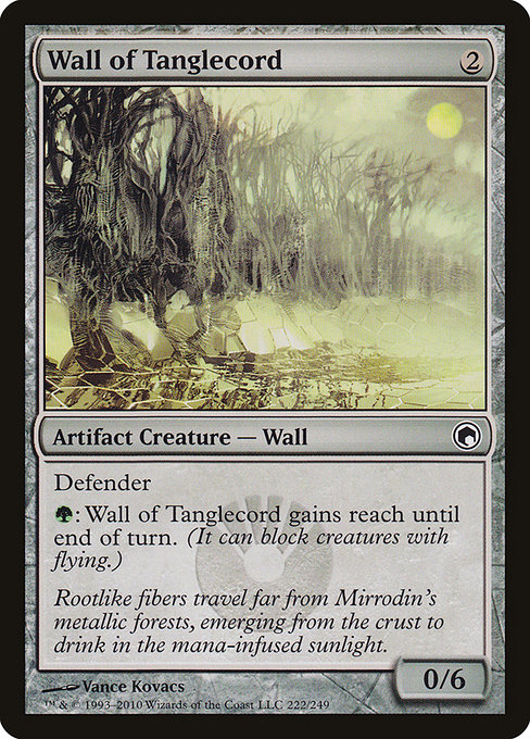 Wall of Tanglecord - Scars of Mirrodin Common Card