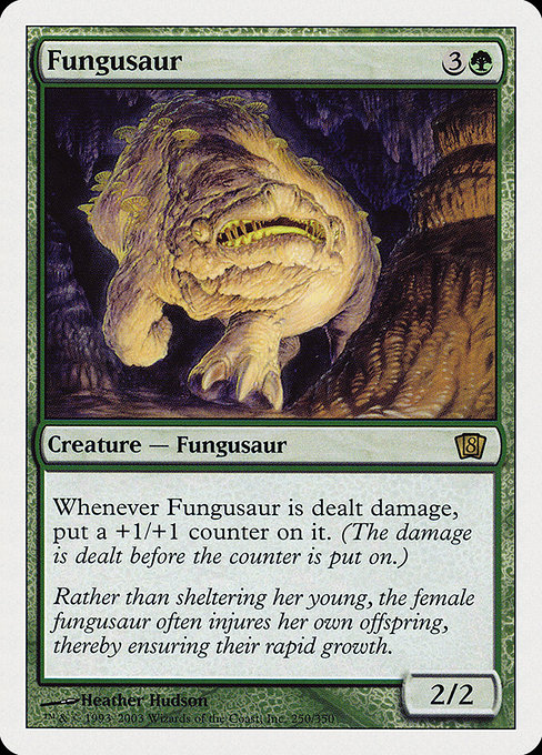 Fungusaur - Eighth Edition Rare Card