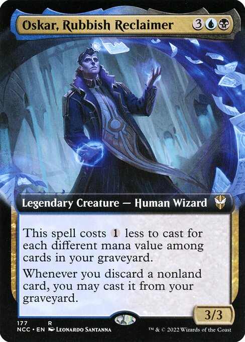 Oskar, Rubbish Reclaimer - New Capenna Commander Rare Card