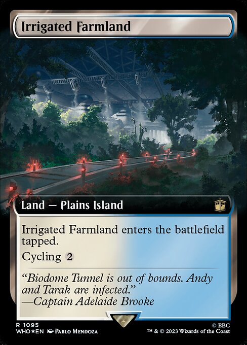 Irrigated Farmland - Doctor Who Rare Card
