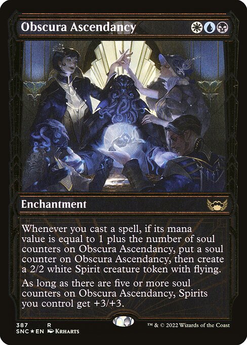 Obscura Ascendancy - Streets of New Capenna Rare Card