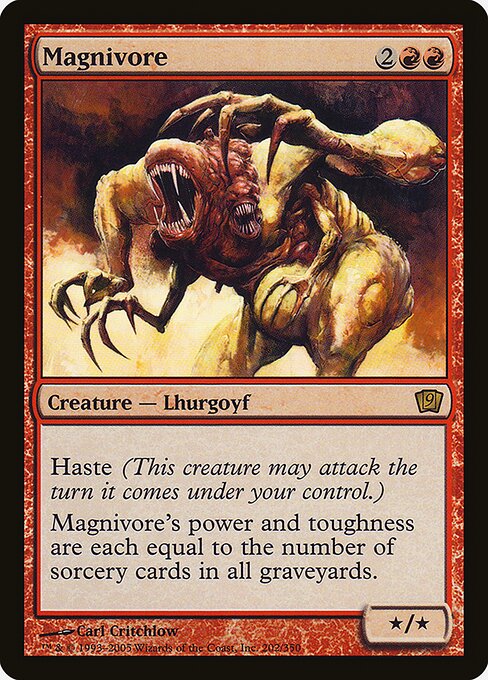 Magnivore - Ninth Edition Rare Card