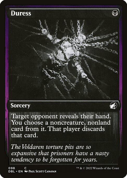 Duress - Innistrad: Double Feature Common Card