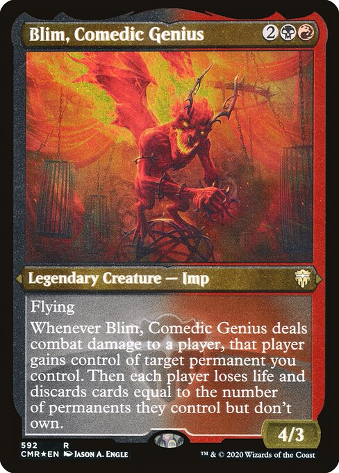 Blim, Comedic Genius - Commander Legends Rare Card