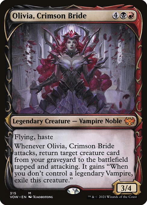 Olivia, Crimson Bride - Innistrad: Crimson Vow Mythic Card