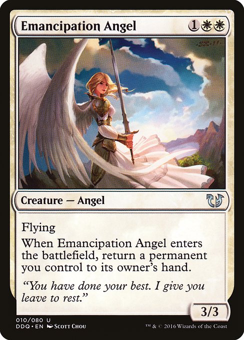 Emancipation Angel - Duel Decks: Blessed vs. Cursed Uncommon Card