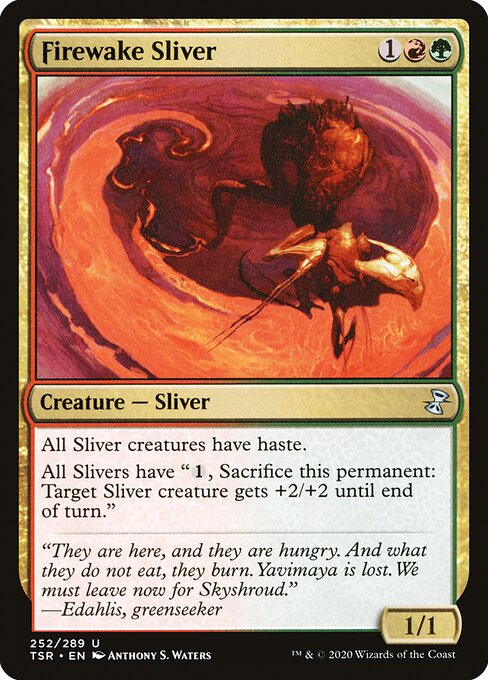 Firewake Sliver - Time Spiral Remastered Uncommon Card