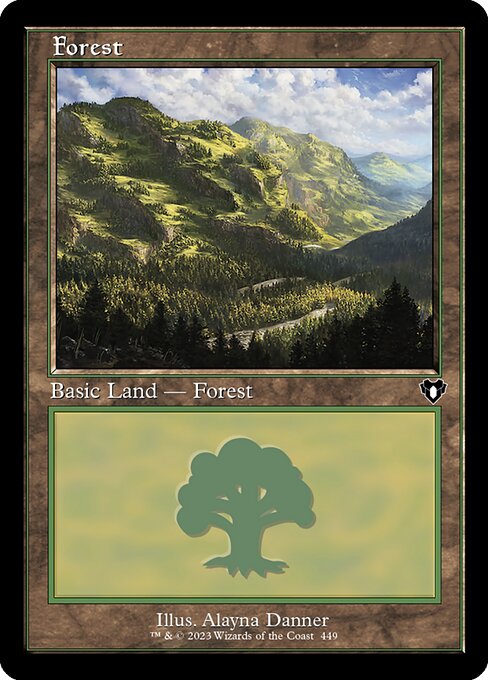 Forest - Commander Masters Common Card