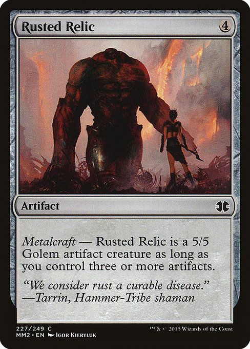 Rusted Relic - Modern Masters 2015 Common Card
