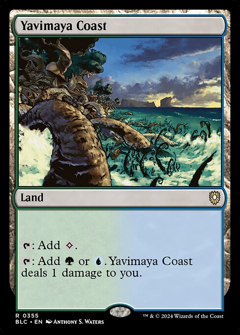 Yavimaya Coast - Bloomburrow Commander Rare Card