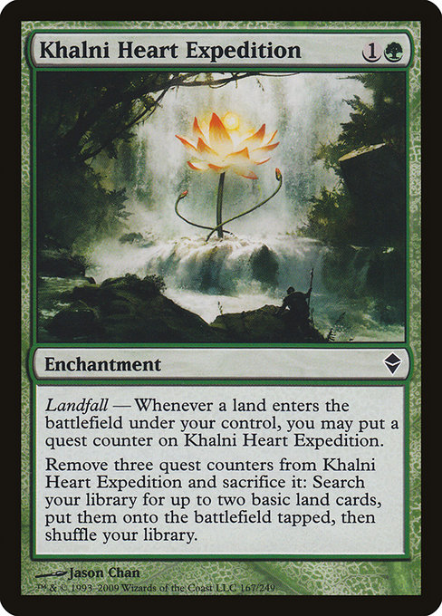 Khalni Heart Expedition - Zendikar Common Card