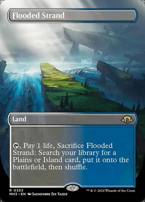 Flooded Strand - Modern Horizons 3 Rare Card