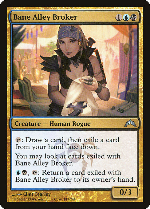 Bane Alley Broker - Gatecrash Uncommon Card