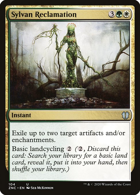 Sylvan Reclamation - Zendikar Rising Commander Uncommon Card