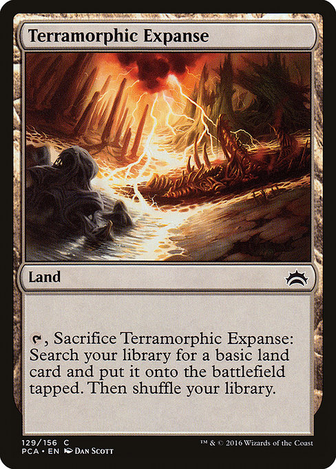 Terramorphic Expanse - Planechase Anthology Common Card