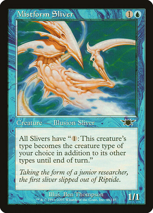 Mistform Sliver - Legions Common Card