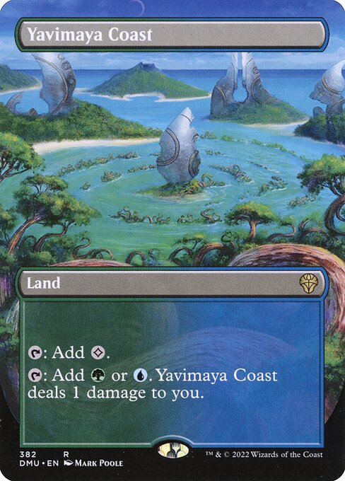 Yavimaya Coast - Dominaria United Rare Card