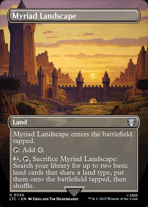 Myriad Landscape - Tales of Middle-earth Commander Uncommon Card