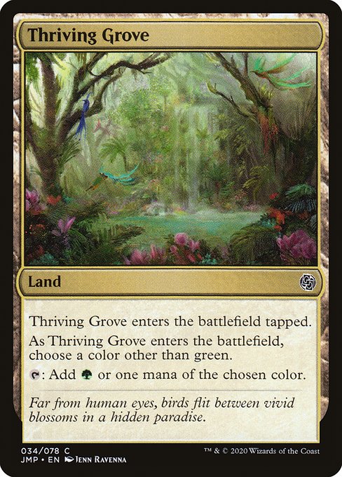 Thriving Grove - Jumpstart Common Card