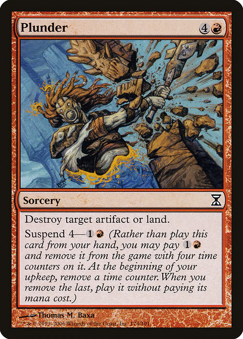 Plunder - Time Spiral Common Card