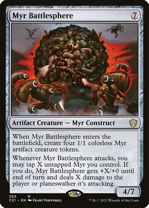 Myr Battlesphere - Commander 2021 Rare Card