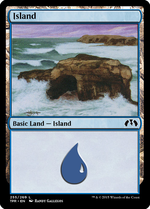 Island - Tempest Remastered Common Card