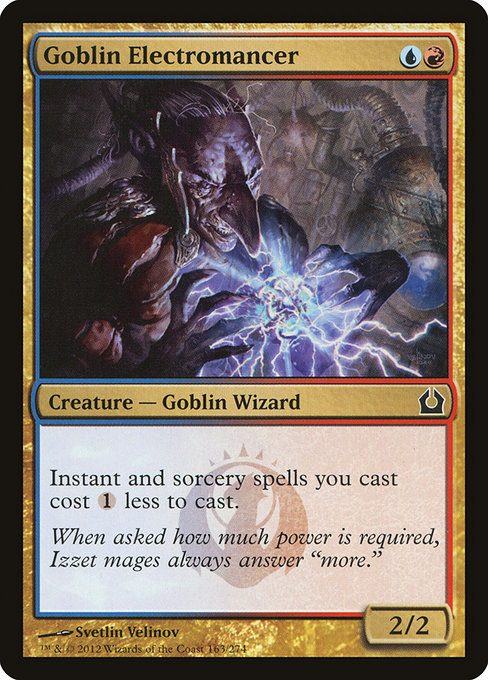 Goblin Electromancer - Return to Ravnica Common Card