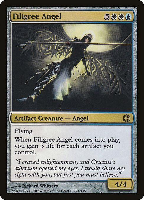 Filigree Angel - Alara Reborn Rare Card
