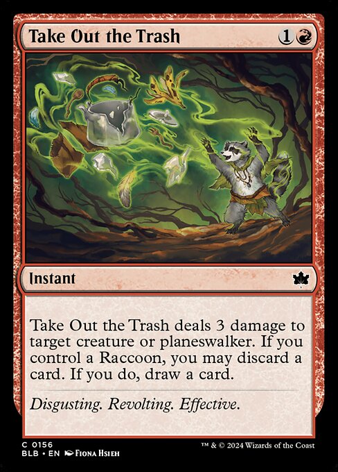 Take Out the Trash - Bloomburrow Common Card
