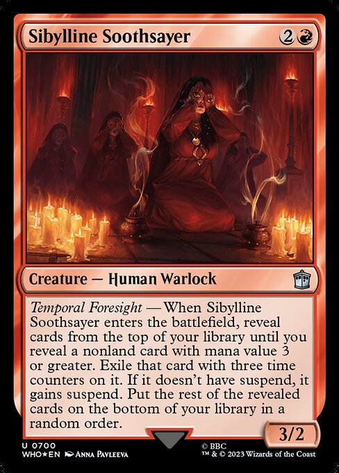 Sibylline Soothsayer - Doctor Who Uncommon Card