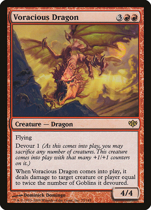 Voracious Dragon - Conflux Rare Card