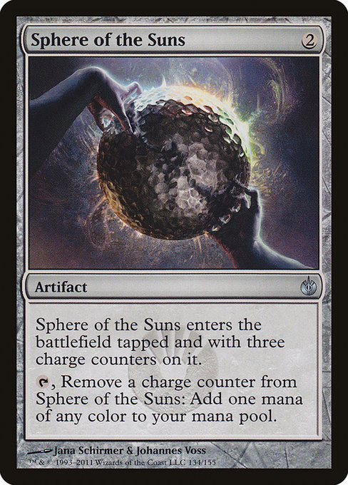 Sphere of the Suns - Mirrodin Besieged Uncommon Card