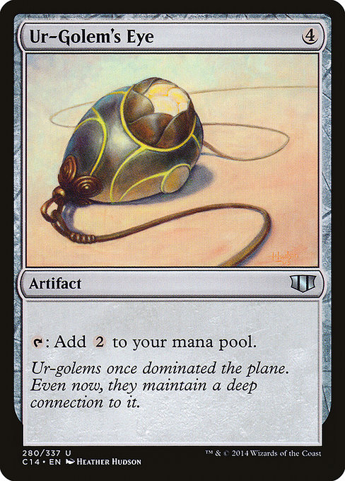 Ur-Golem's Eye - Commander 2014 Uncommon Card