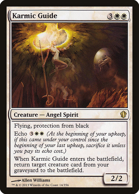 Karmic Guide - Commander 2013 Rare Card