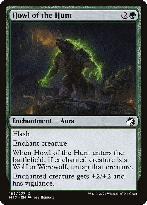 Howl of the Hunt - Innistrad: Midnight Hunt Common Card